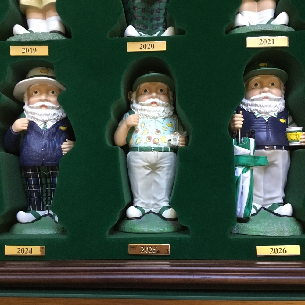 NEW Masters Limited Edition 10-Piece Gnome Set Berckmans Place Augusta - Picture 10 of 16